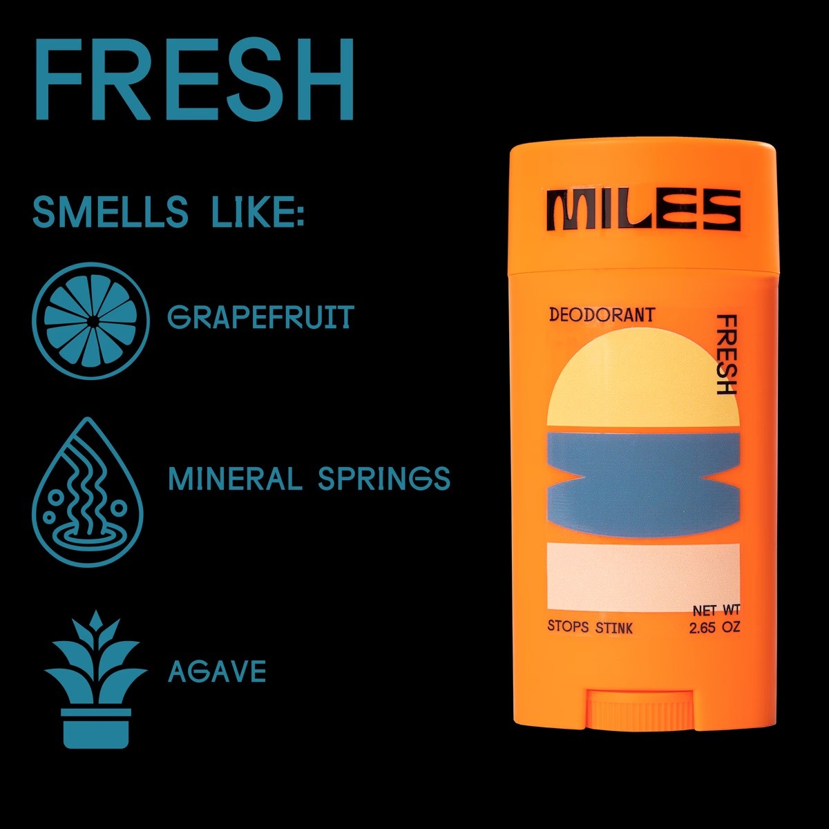 Miles Deodorant Amazon Fresh