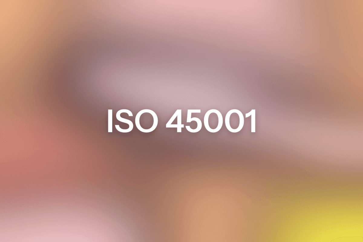 Visuel de formation ISO 45001 sur la santé et sécurité au travail