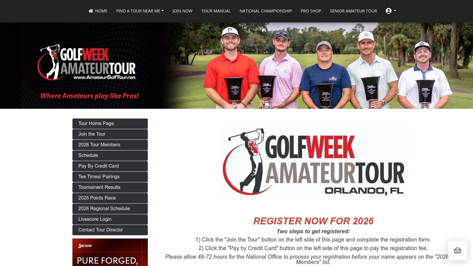Golfweek Amateur Tour — Orlando Tour