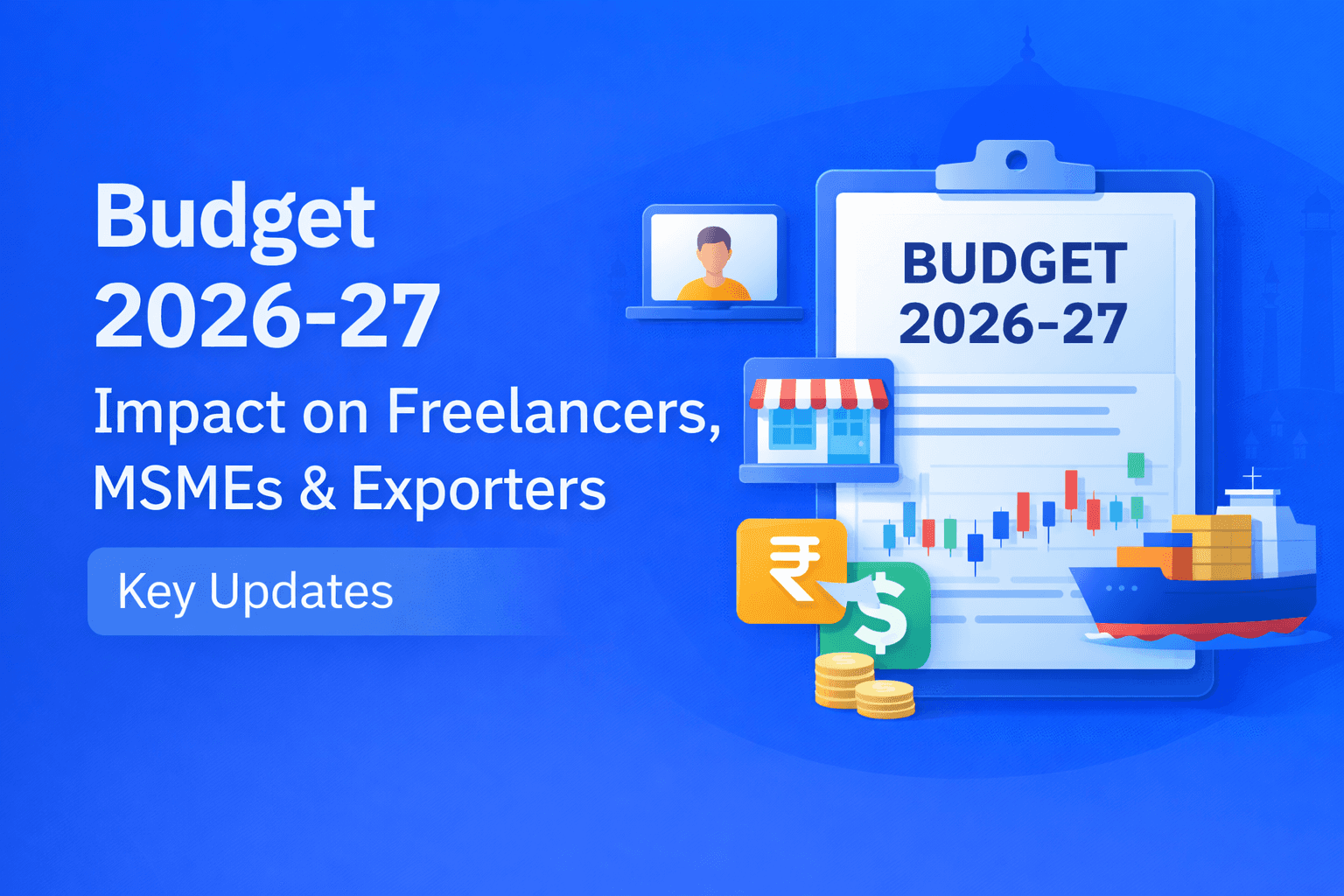 Infinity|Budget 2026-27 Impact on Freelancers, MSMEs & Exporters