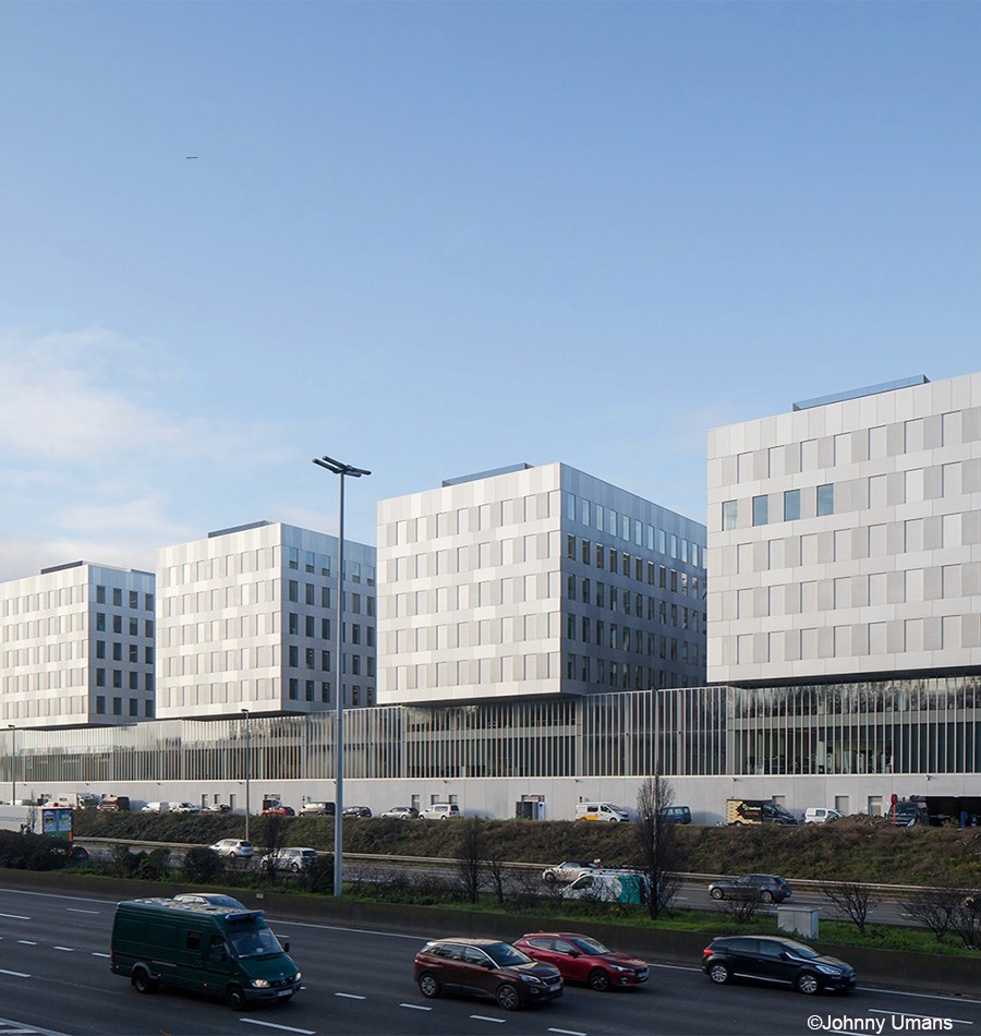 Kantoorgebouwen van Post X in Antwerpen