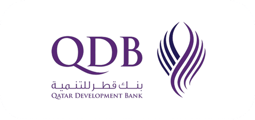 شعار بنك قطر للتنمية مع وادي