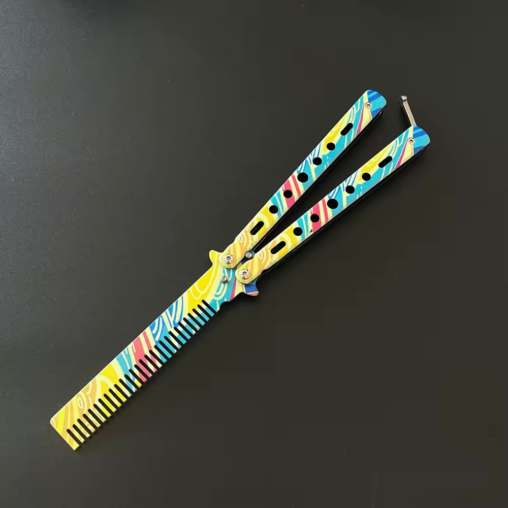 Vivid Y-ild FLYCOMB on a dark background