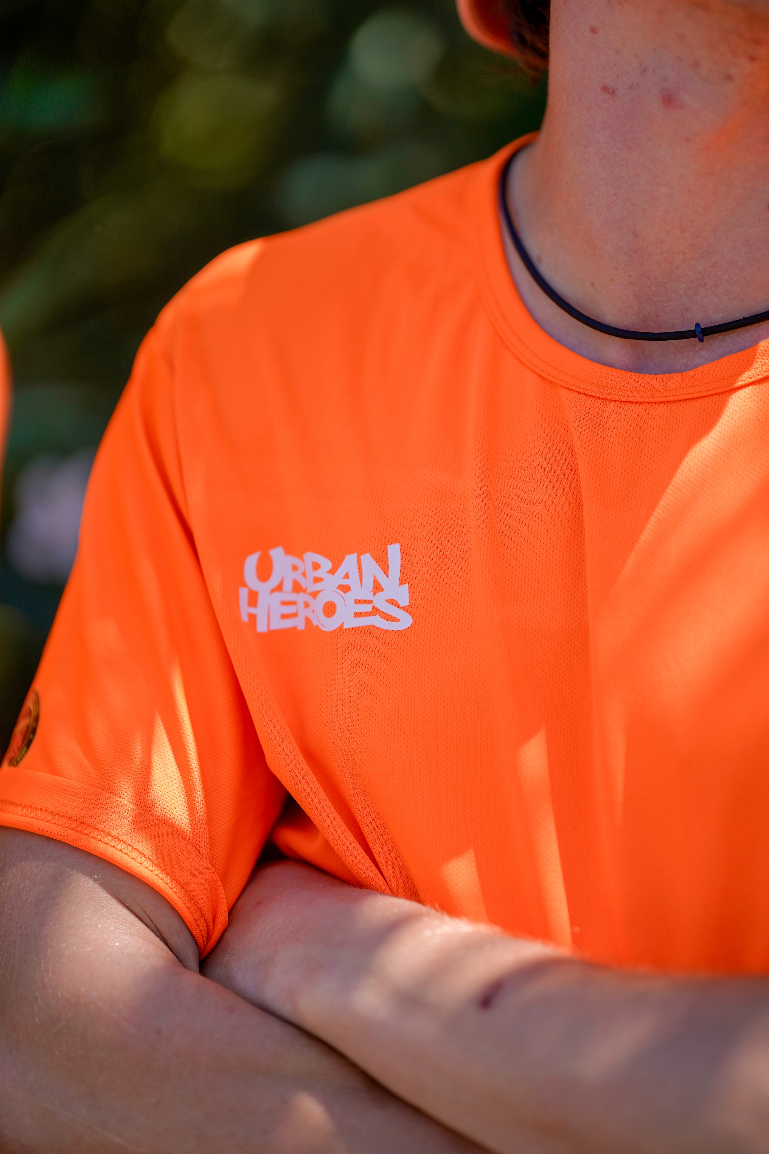 foto al logo sulla maglia di urban heores