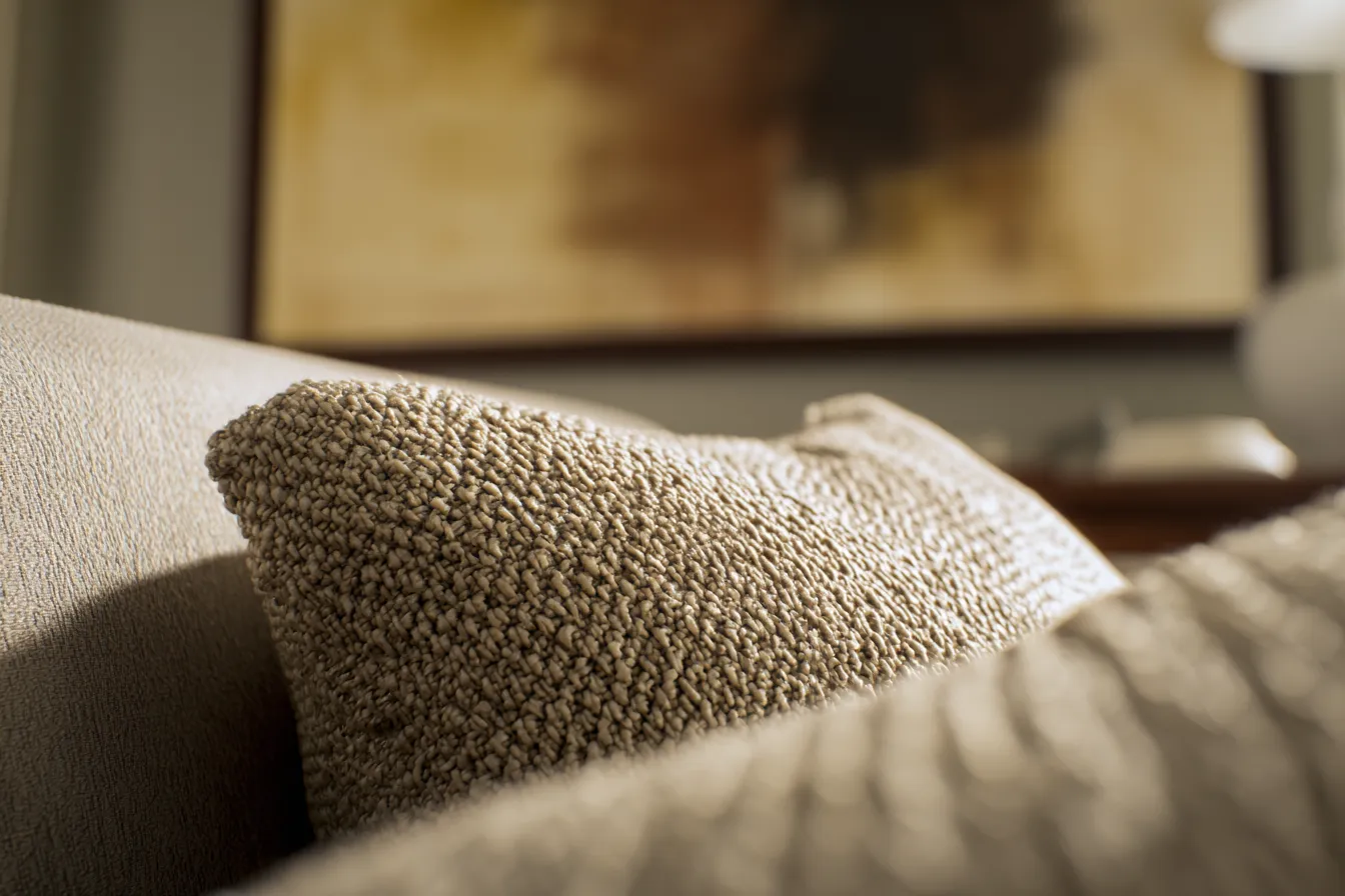 Calming counseling office with soft lighting and comfortable seating.