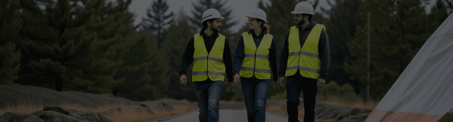 Envix miljökonsulter på promenad.