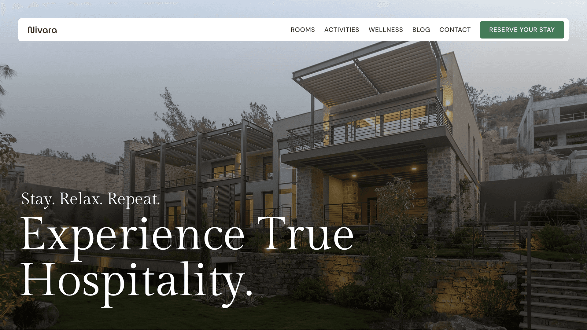 Nivara Framer template