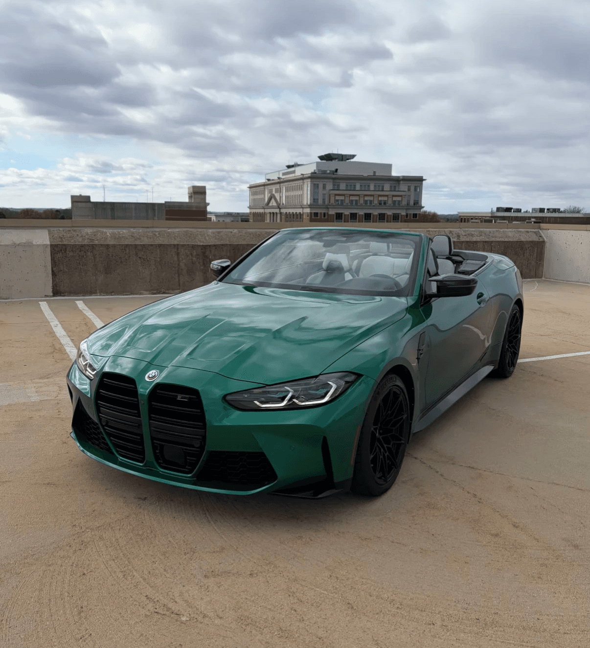 Image of a BMW G83 M4 Convertible available for rental.