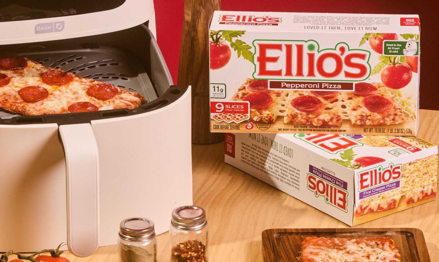 Ellio’s Pizza social media relaunch campaign by Gamma Communications