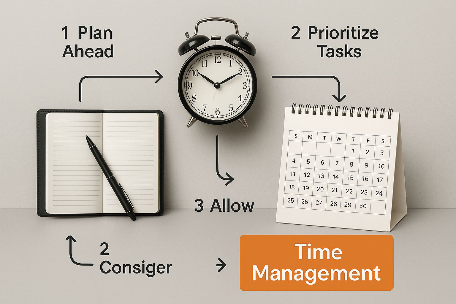 Infographic about how to improve executive function