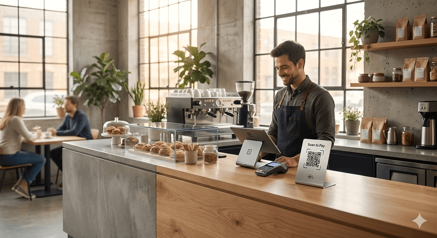 Outdoor cafe tables and chairs stacked high.