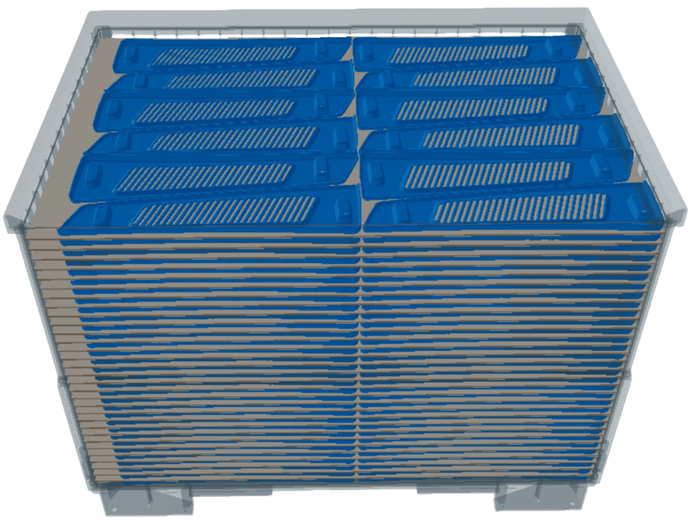 Packaging Optimization for a Mesh box with Pakera