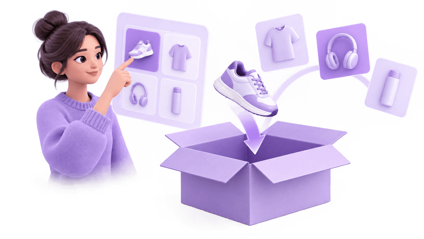Shopper adds product from post checkout order portal