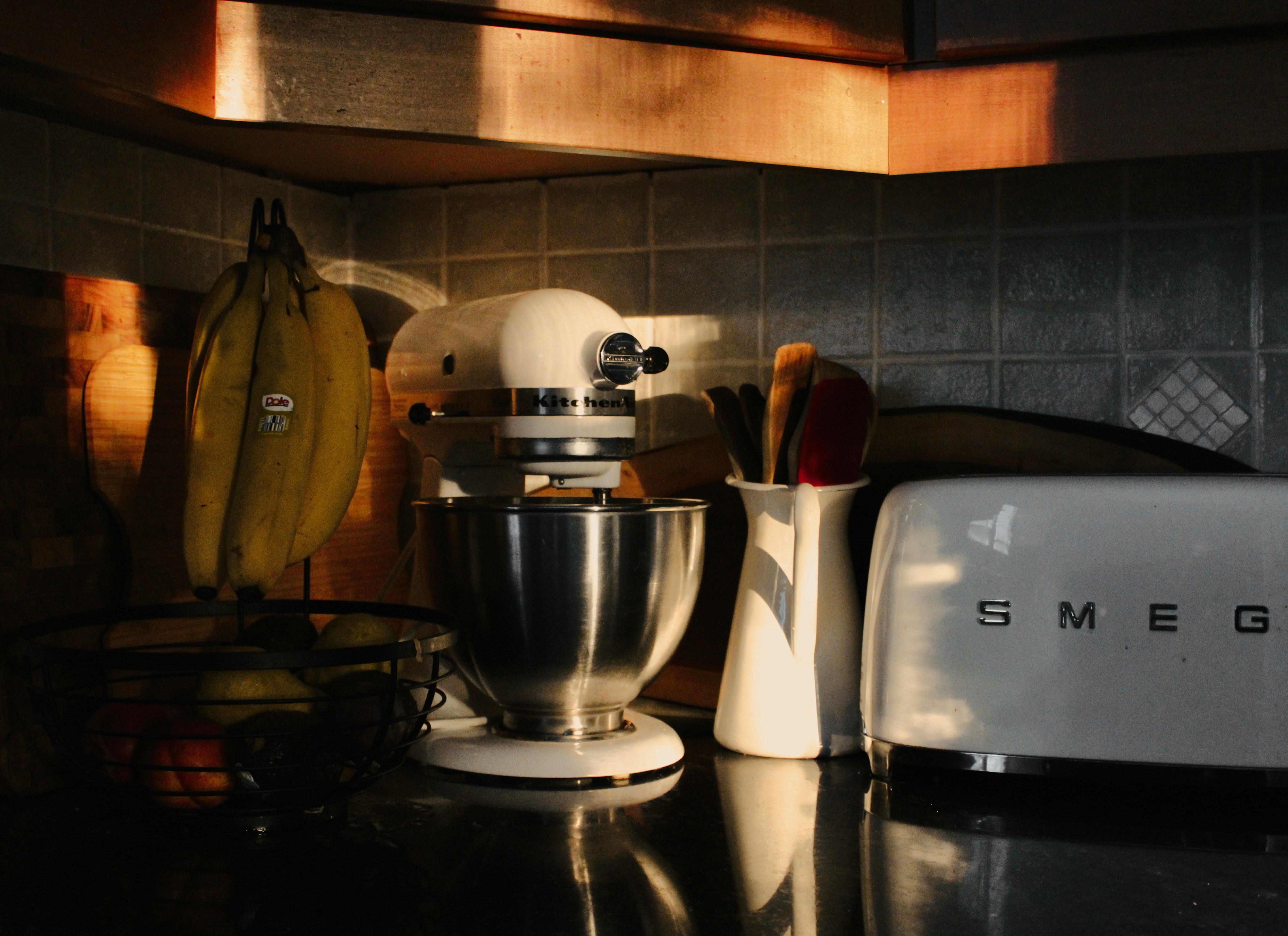 white ceramic mug on brown wooden table