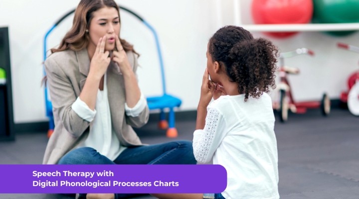 Speech Therapy with Digital Phonological Processes Charts
