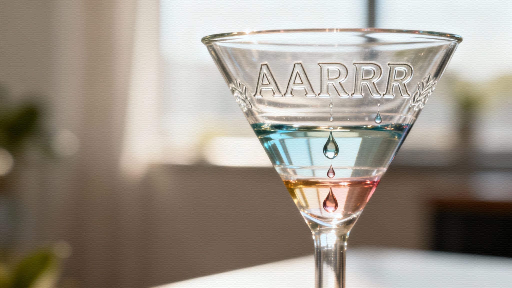 A person examining a detailed funnel diagram on a clear whiteboard, symbolising the structured AARRR framework.