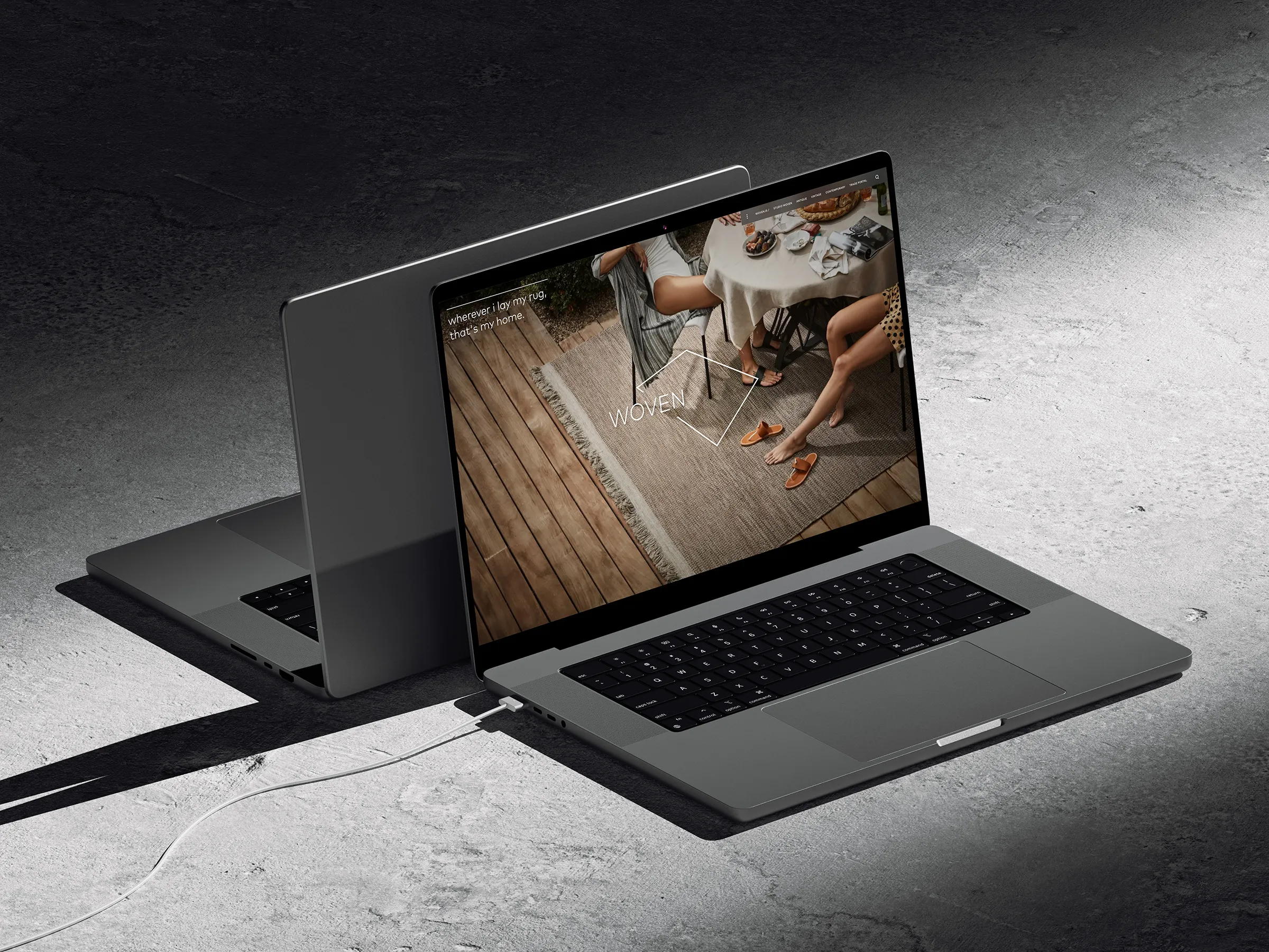 Luxury Ecommerce Web Design by Living Contrast