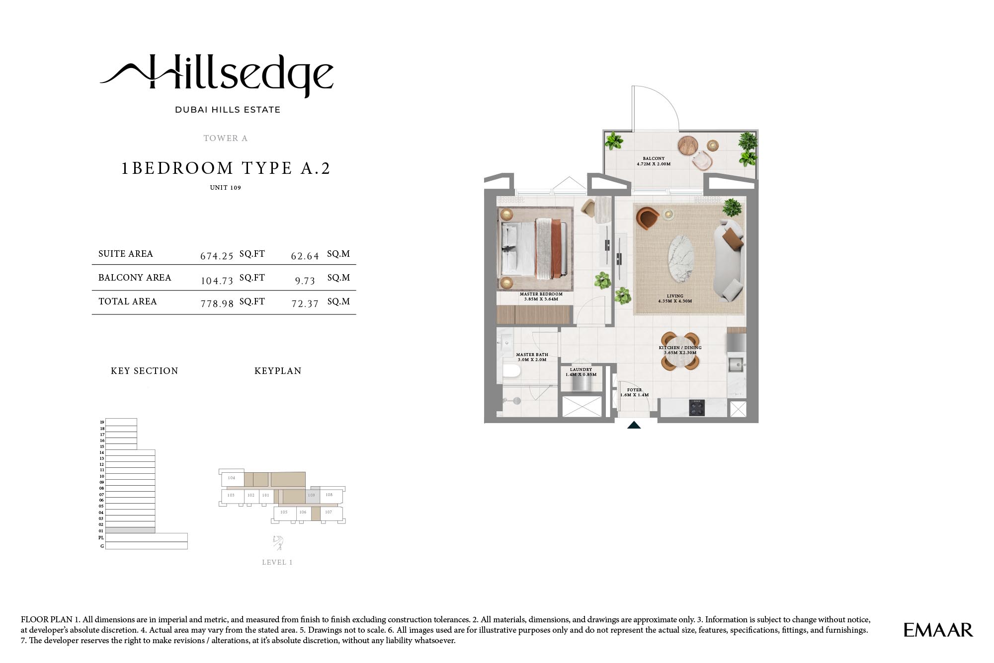 Hillsedge 1-Bedroom