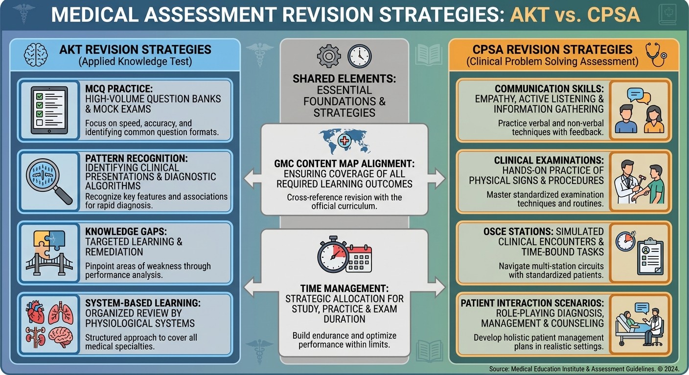 AKT vs CPSA revision strategy comparison chart