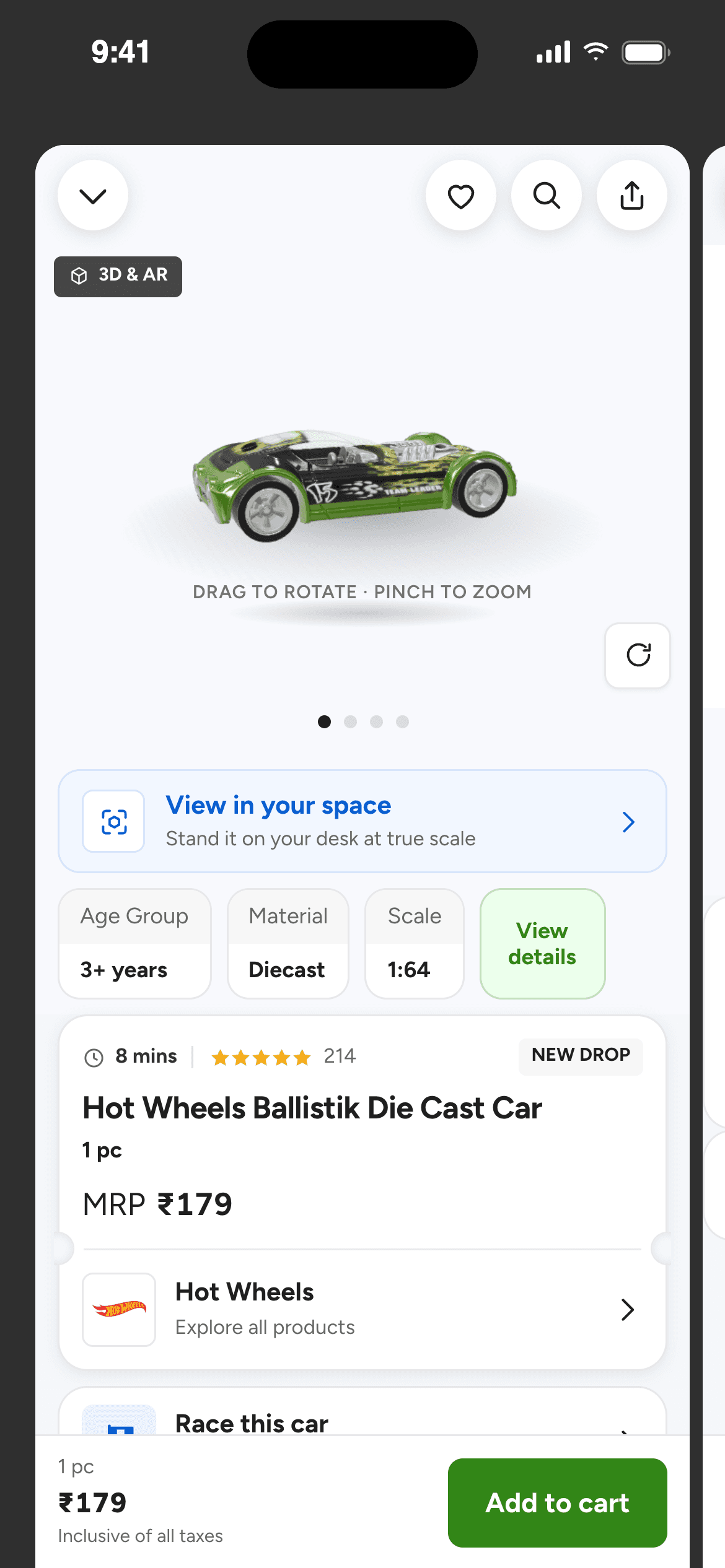 Product page