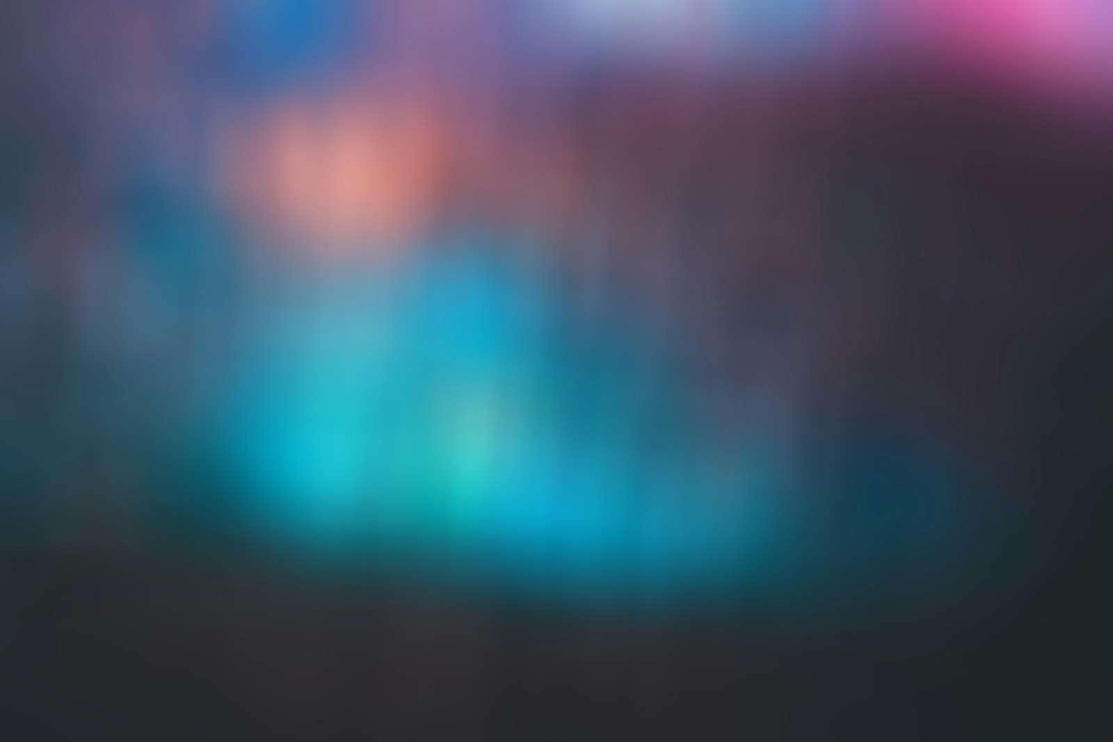 Soft blue and pink gradient light, evoking a confident, considered color palette