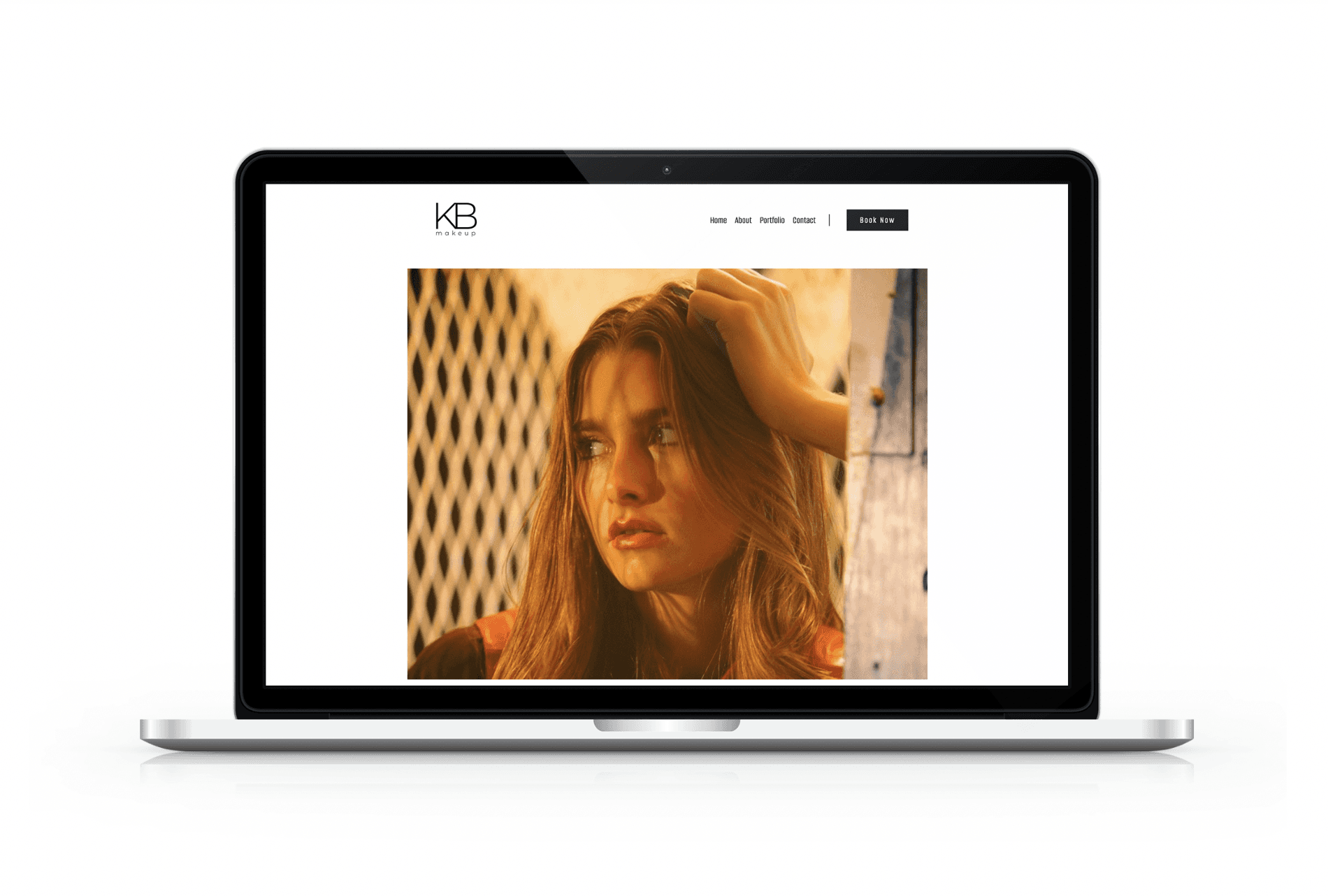 laptop mockup for custom website built in chicago il