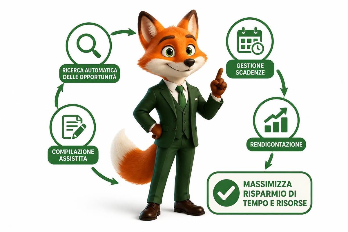 Processo automatizzato di gestione bandi