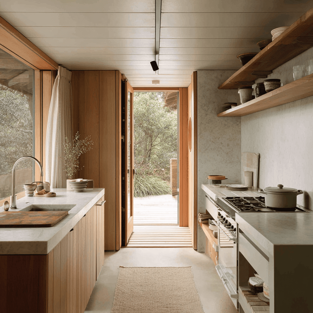 Eucalyptus home kitchen