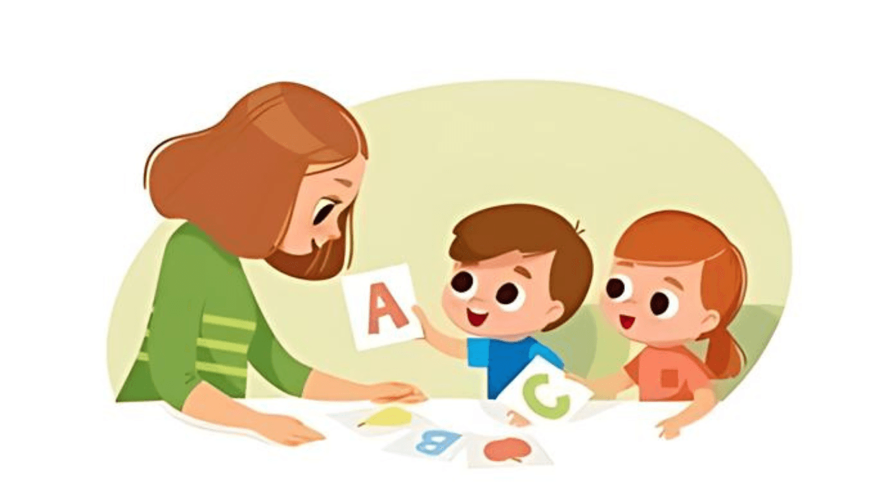 Teaching Kids using Visual Aids in class