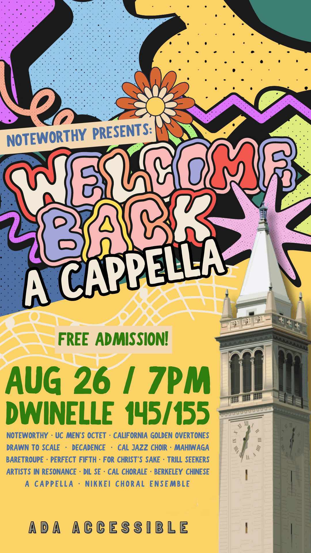 Welcome Back A Cappella
