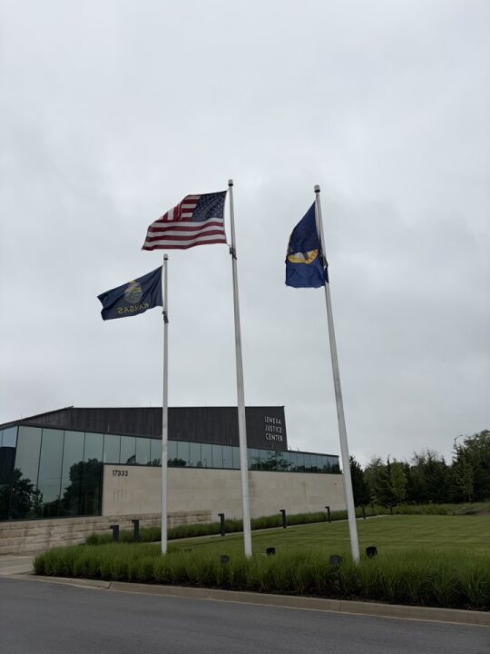Exterior of Lenexa Justice Center, Lenexa, Kansas