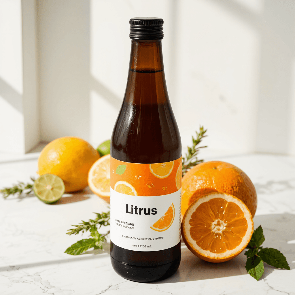 product photography of a bottle of dietary supplement