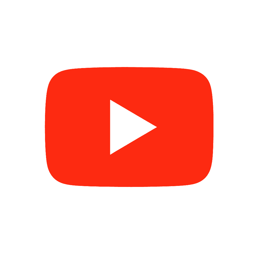 a red play button sitting on top of a table