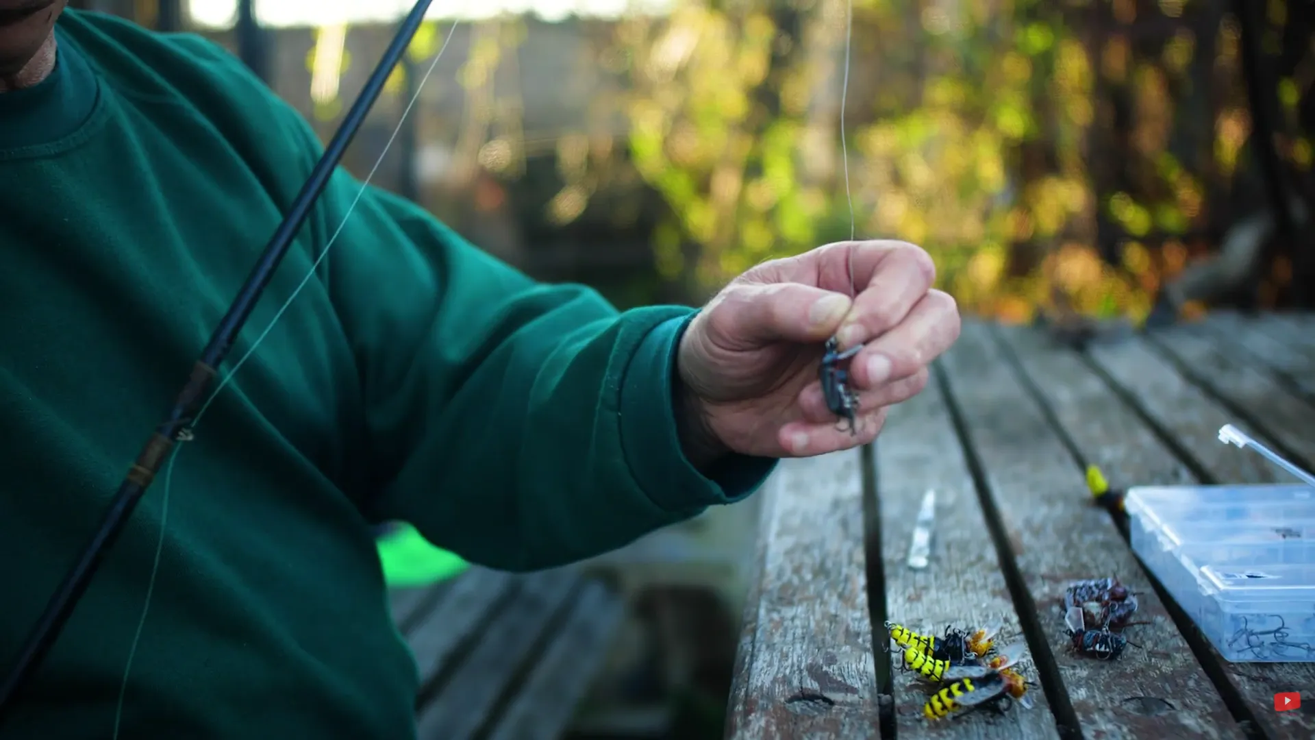 Product video production demonstrating handmade fishing lures in real fishing conditions, filmed to show performance, authenticity and build customer trust.