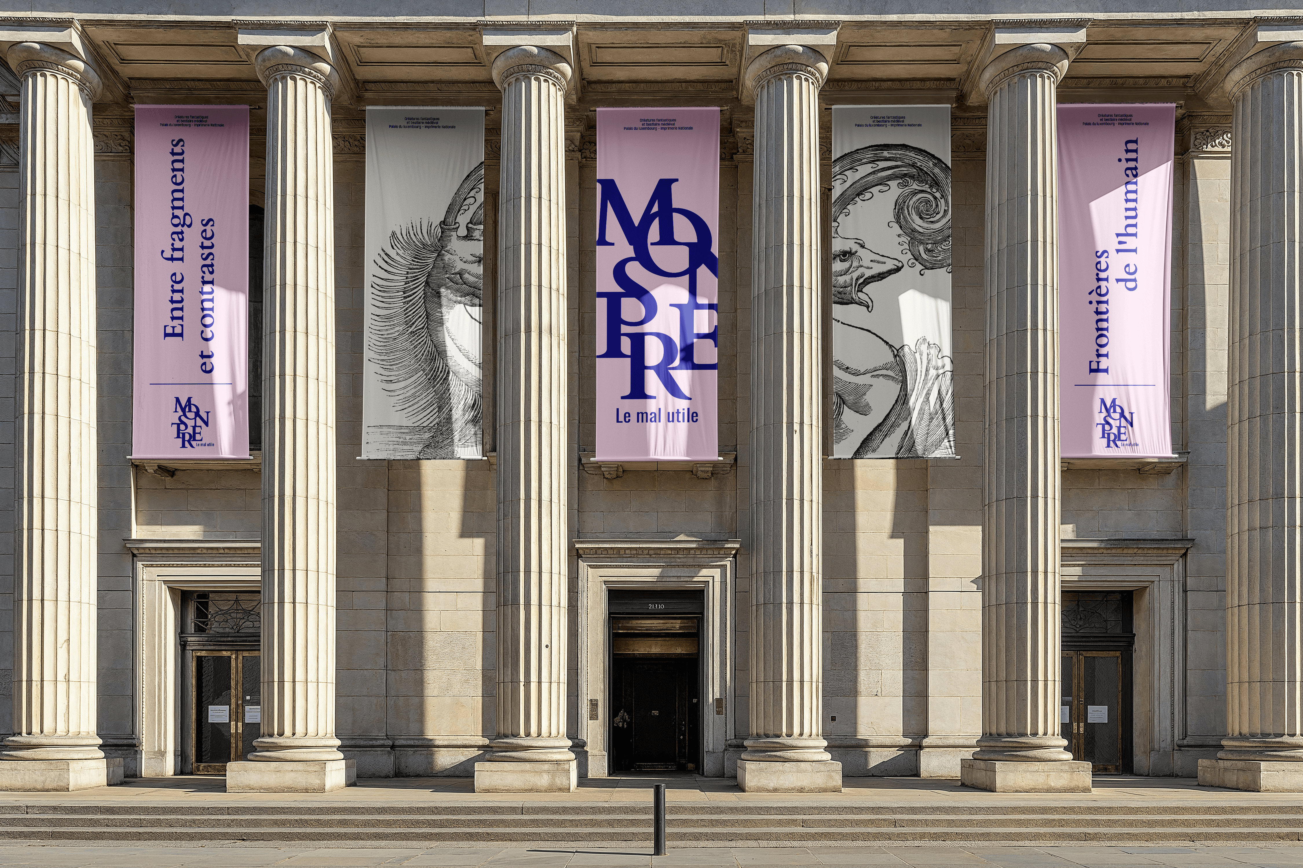 book cover with shadows highlighting editorial typography design