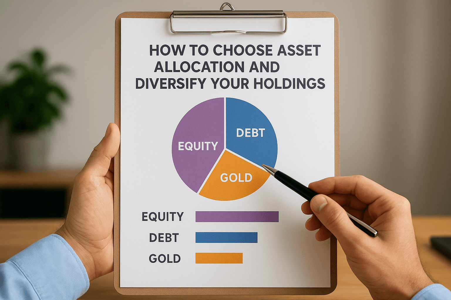 How to choose asset allocation and diversify your holdings