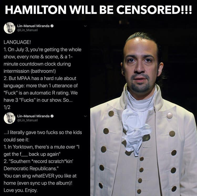 Hamilton Two Fucks