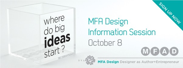 web banner of MFAD information session invitation