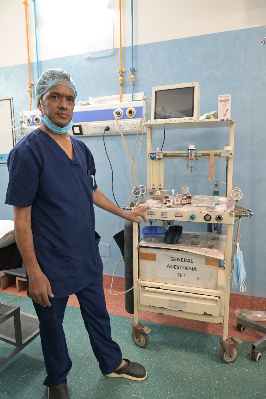 Operation theatres at Jagmohan Hospital