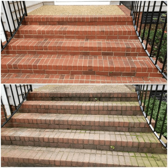 Roof Before and after