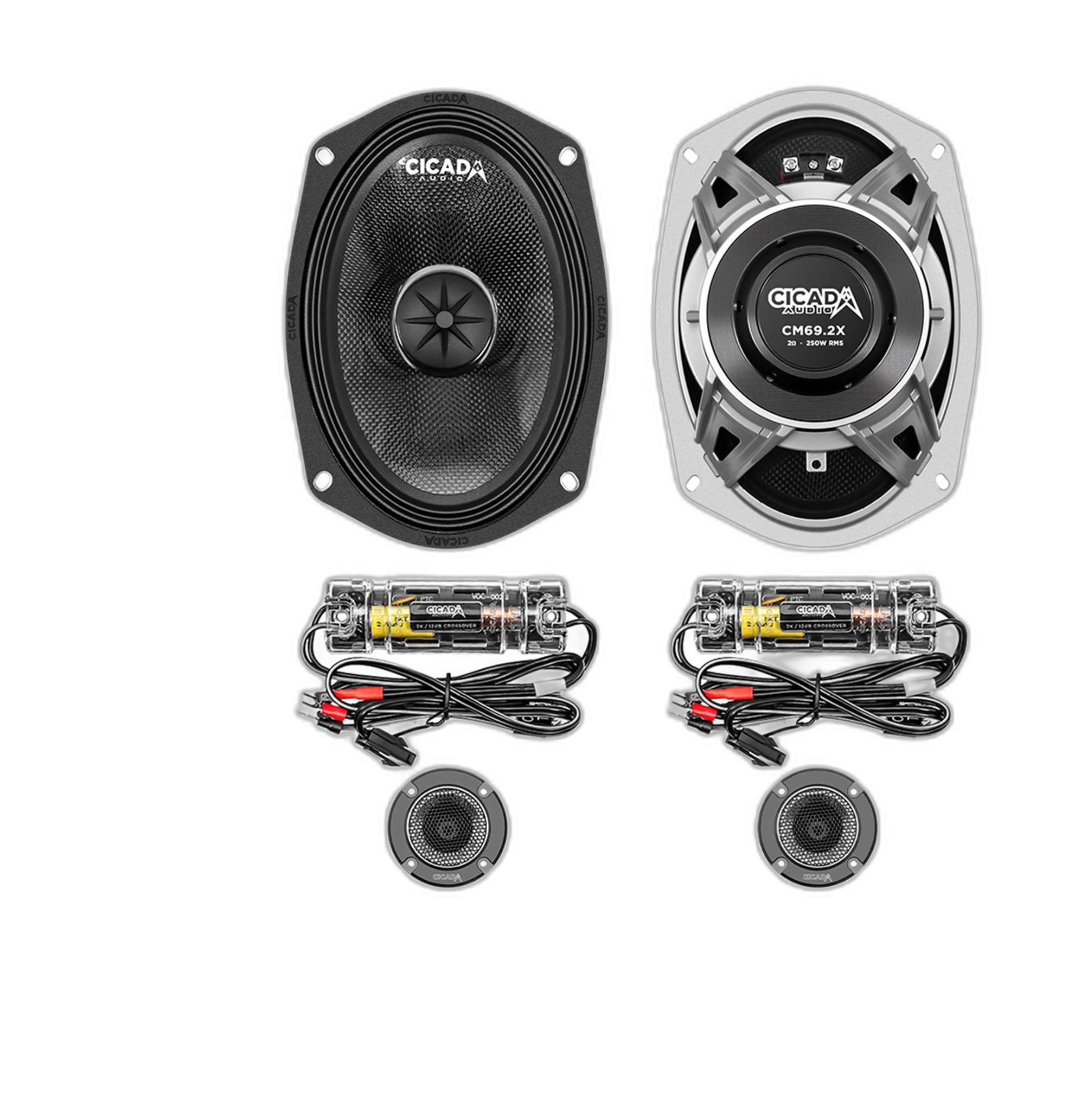 Cicada 24CXK69.2 6×9 Component Kit
