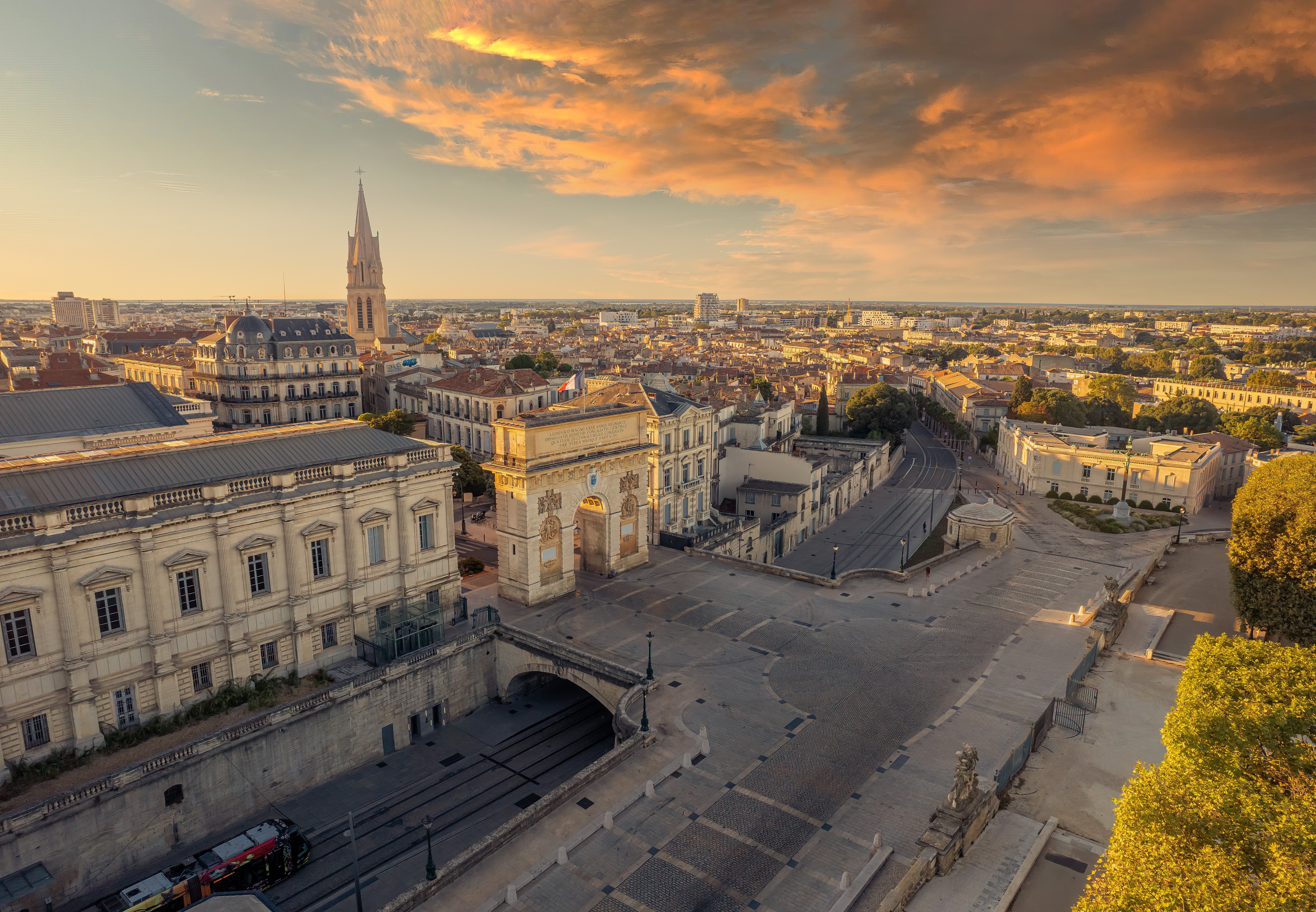 ESN Montpellier : photographie de la ville de Montpellier 