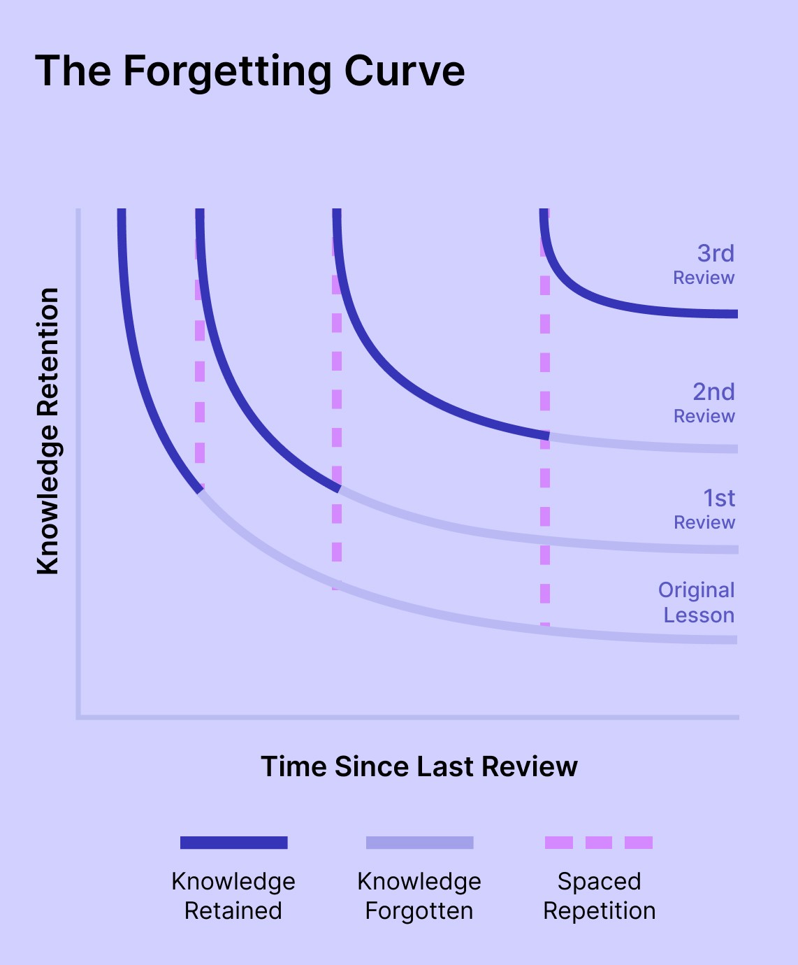 Forgetting Curve Illustration