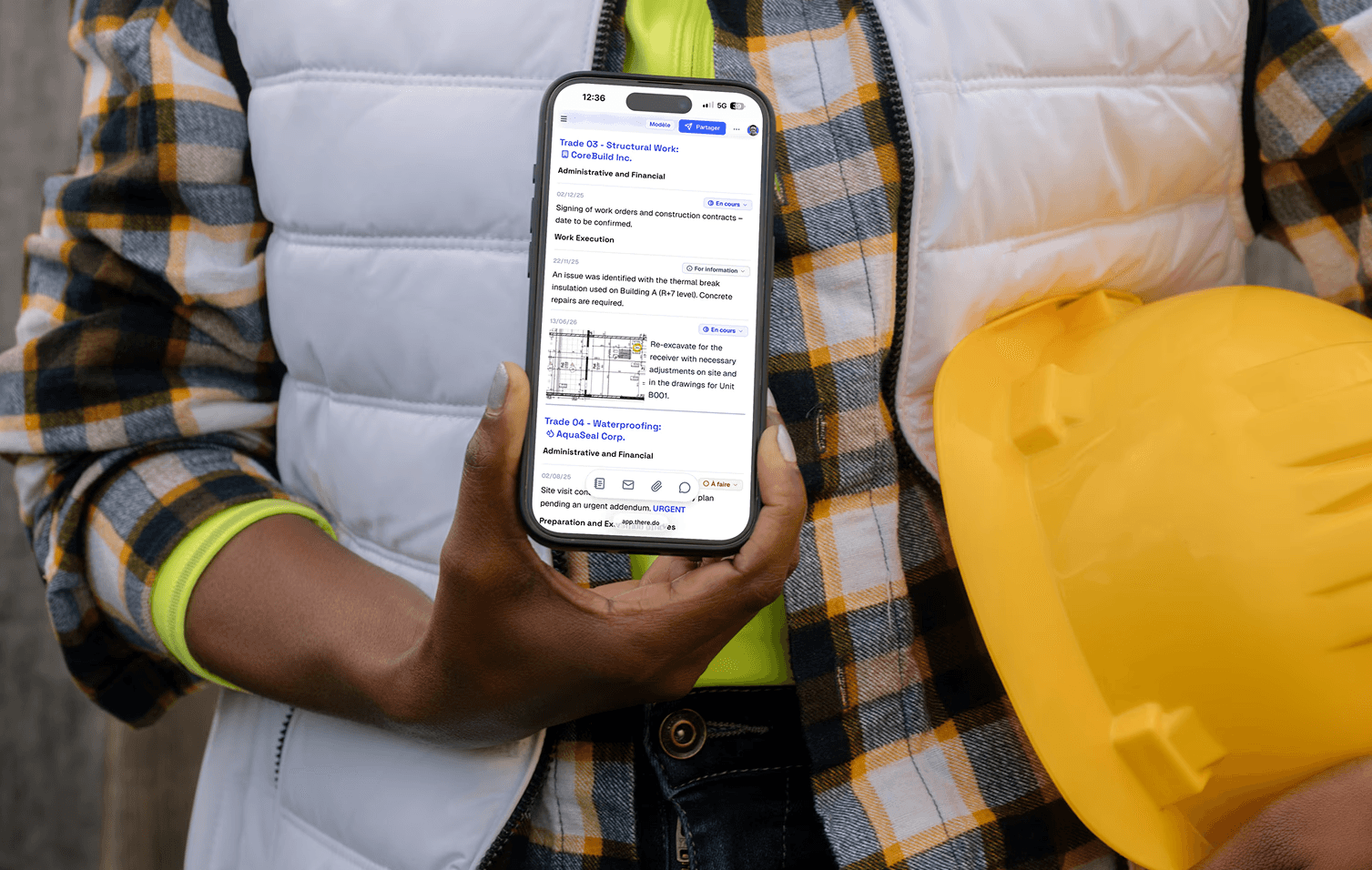 A "there" doc is readable on a phone