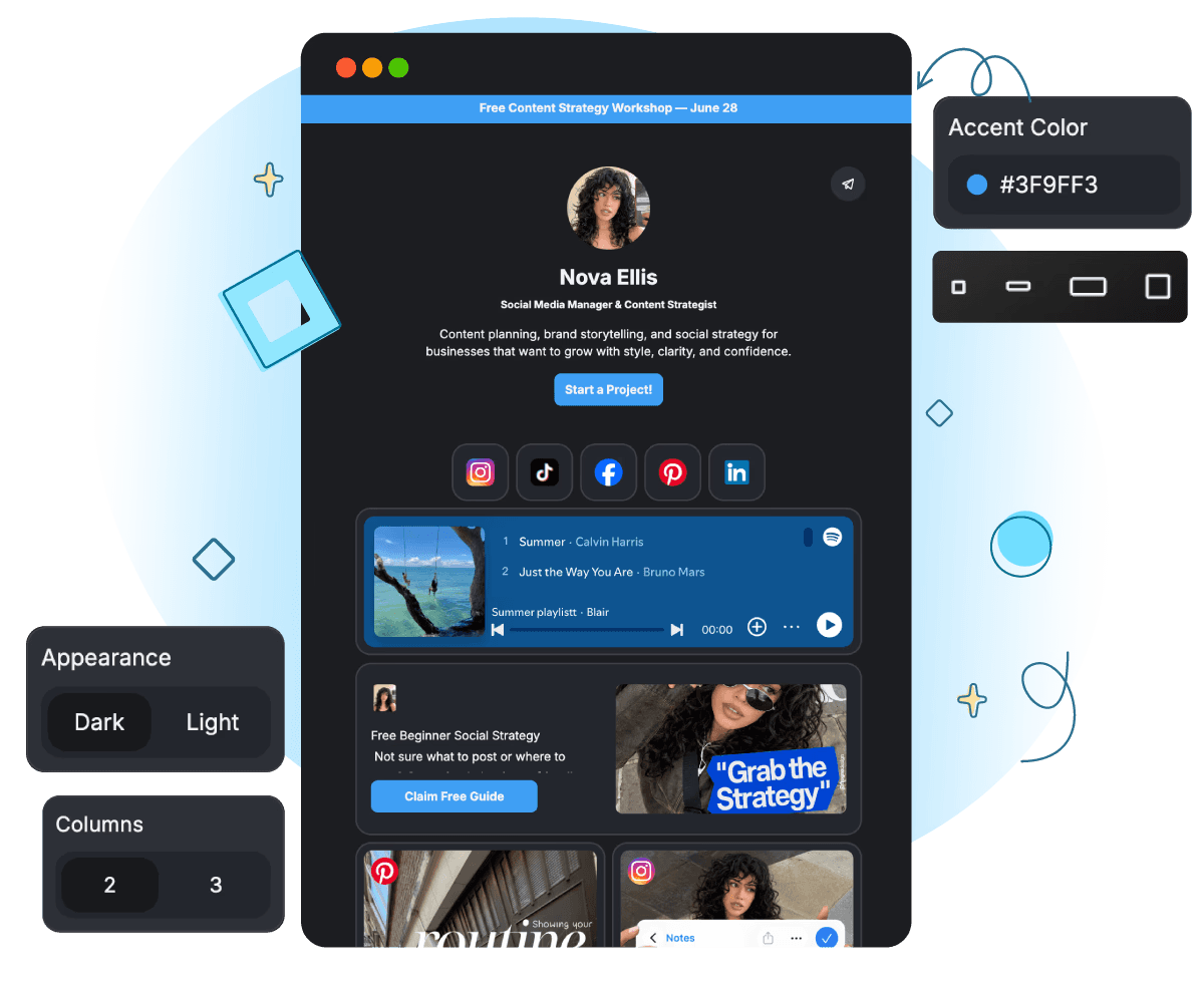 Screen3 (3) interface preview for features linkie