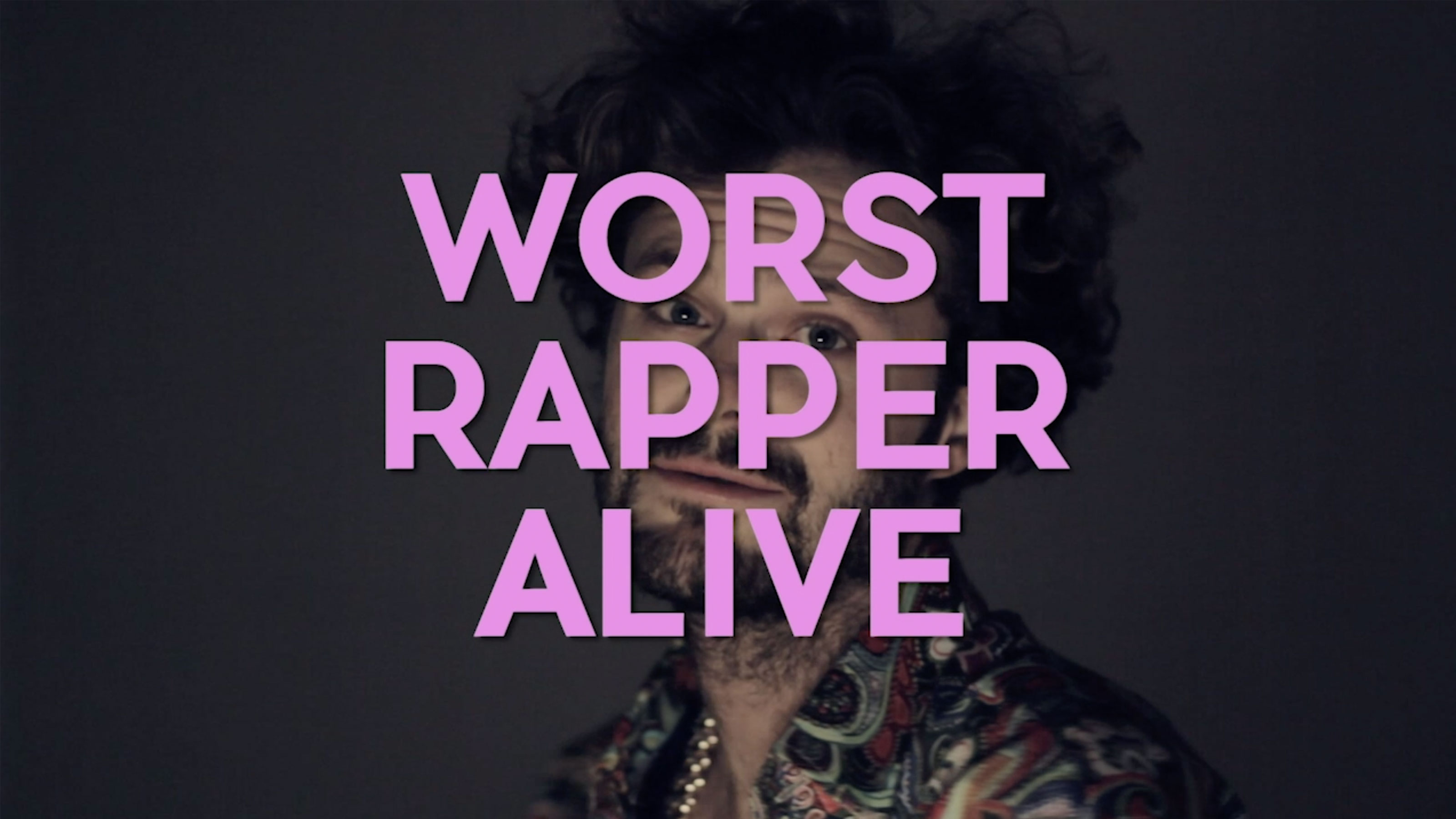 Harbor Bickmore in "The Worst Rapper Alive"
