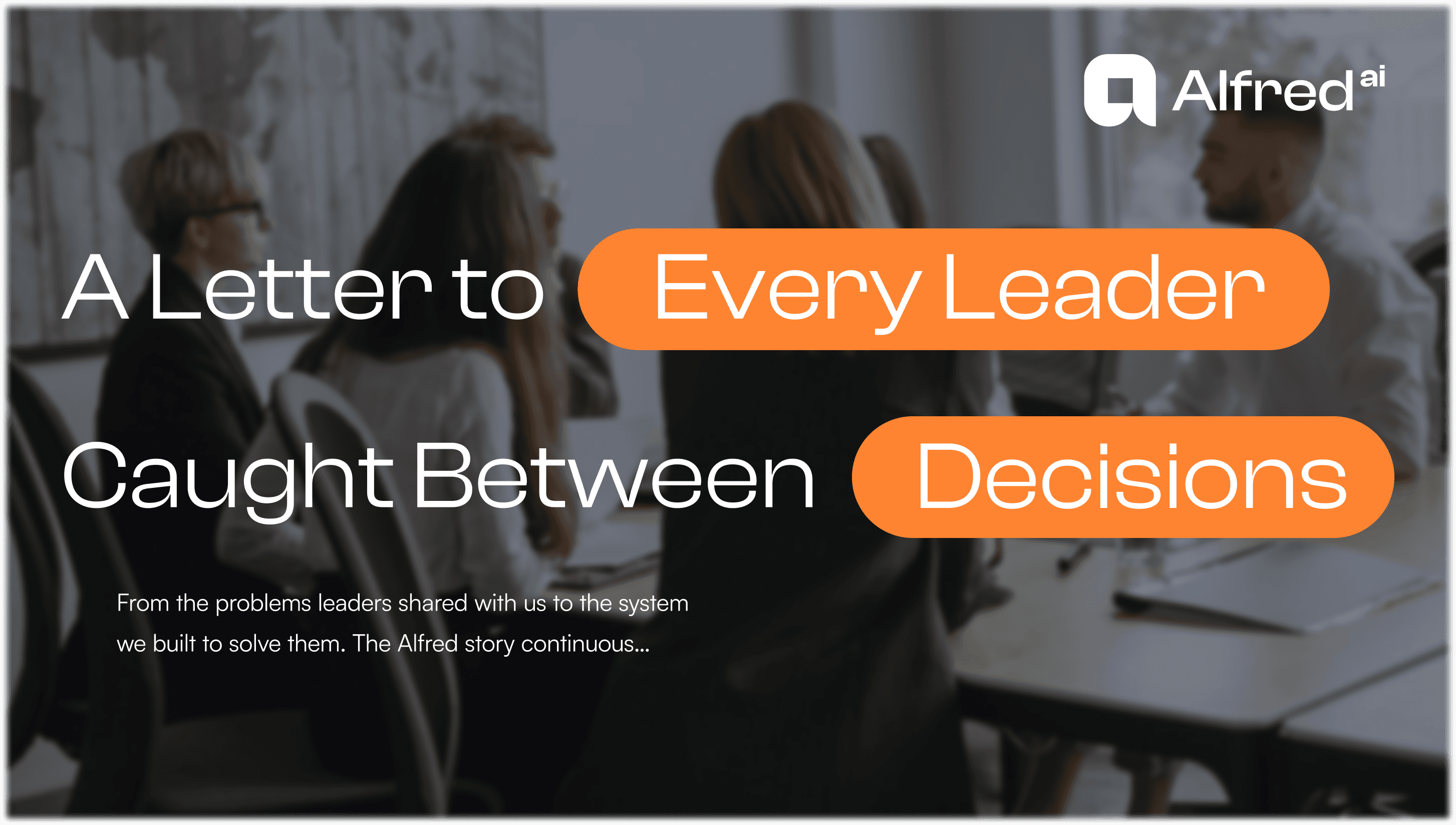 A Letter to Chief of staffs