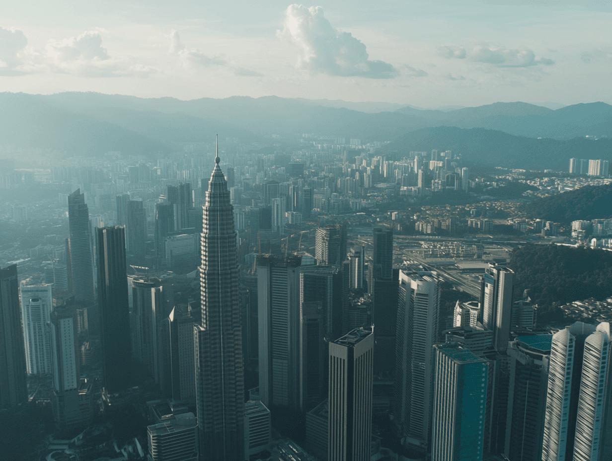 Scenic view of Kuala Lumpur