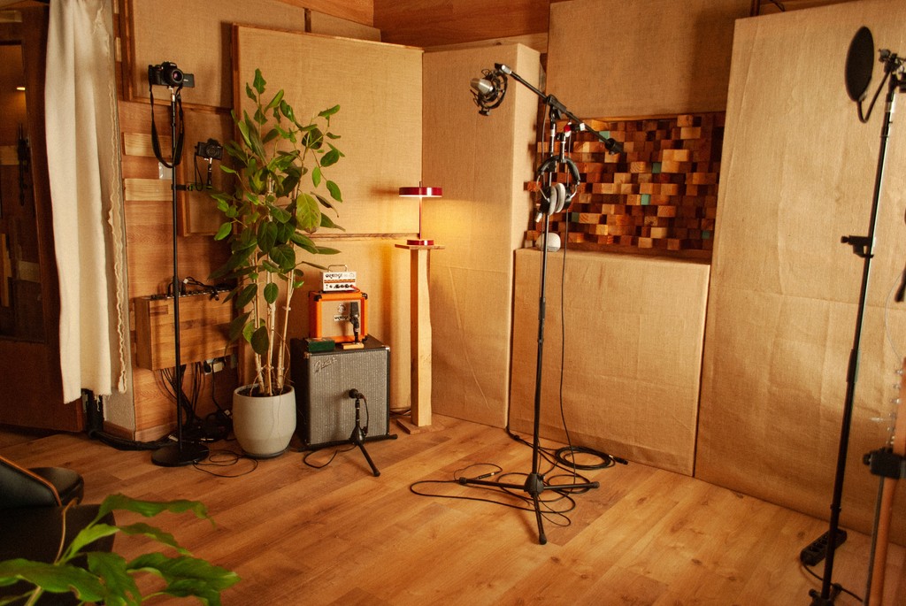 Live room du studioMa, studio professionnel à Bordeaux