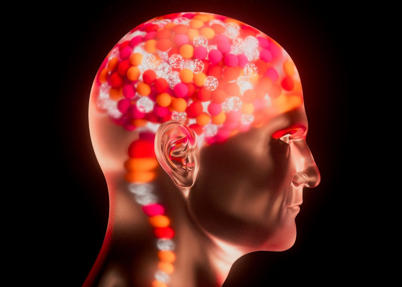 What is cortisol? visual of chemicals entering the brain